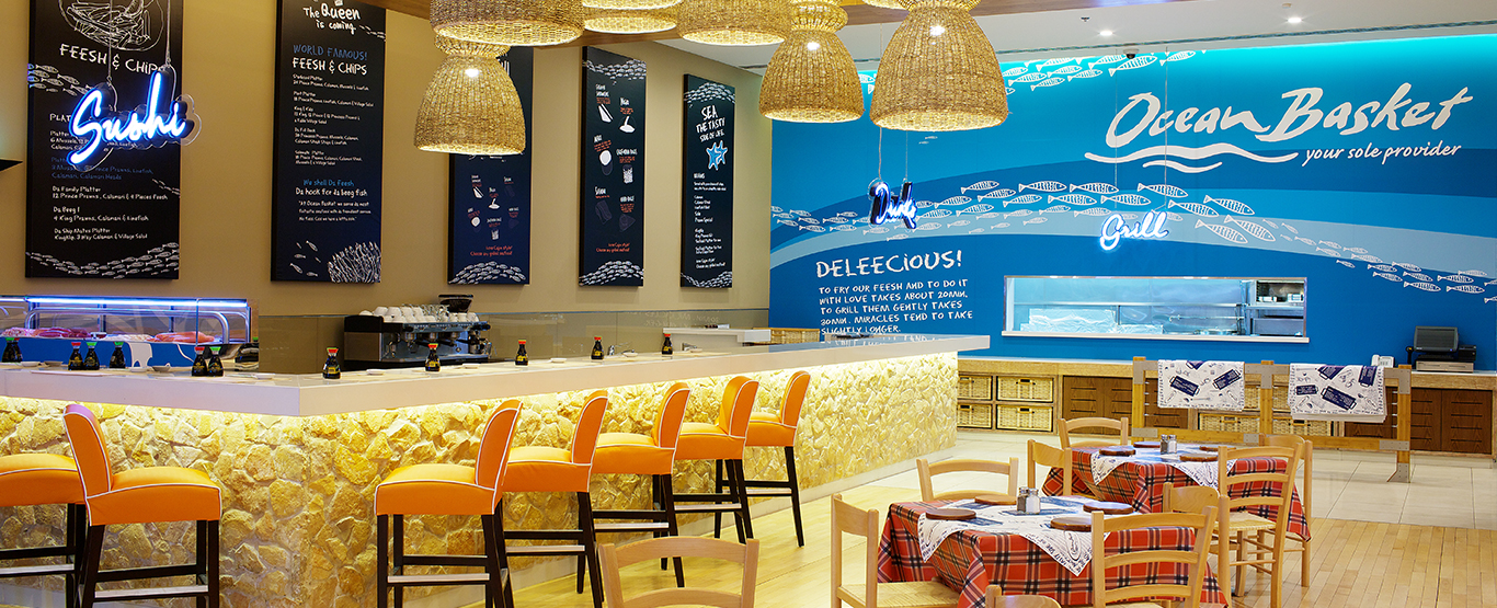 Ocean basket restaurant UAE