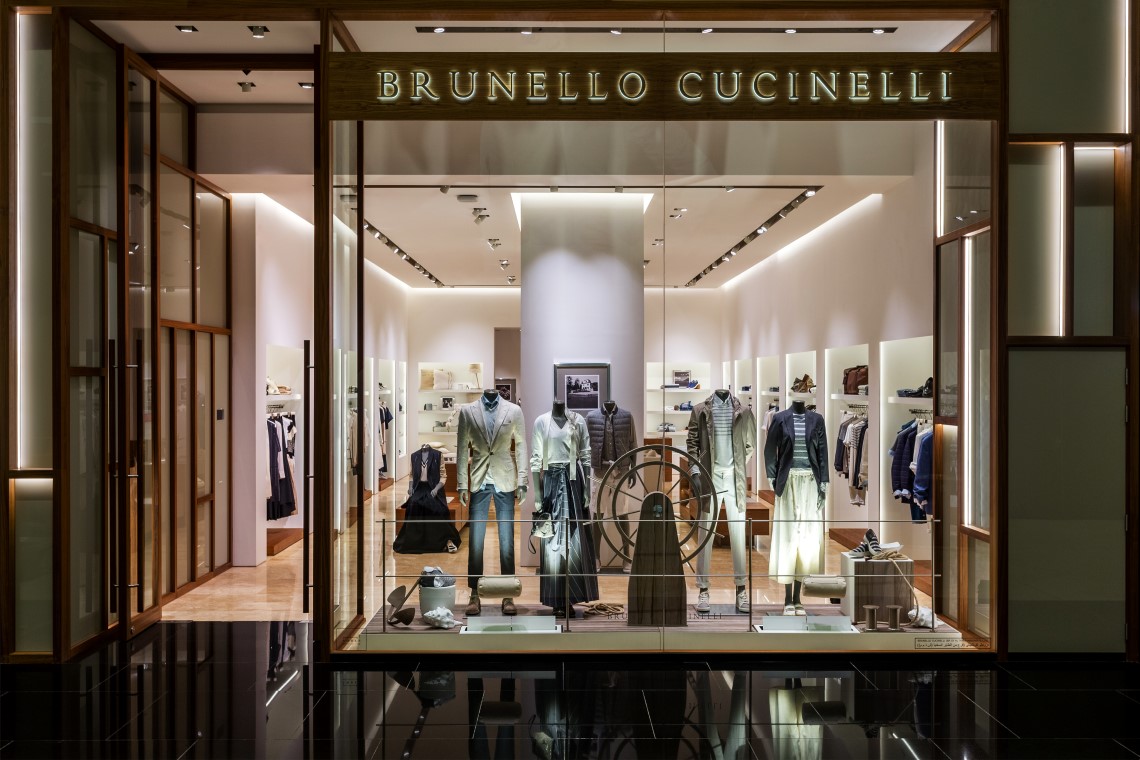 BRUNELLO CUCINELLI OPENS ITS FIRST MONOBRAND STORE IN THE UNITED ARAB  EMIRATES