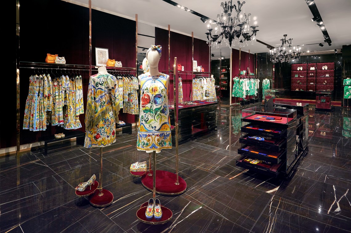 REGION’S LARGEST DOLCE&GABBANA BOUTIQUE OPENS AT THE MALL OF EMIRATES ...