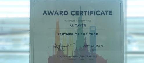 AL TAYER INSIGNIA WINS TWO AWARDS AT THE GAP INC. CONFERENCE 2017